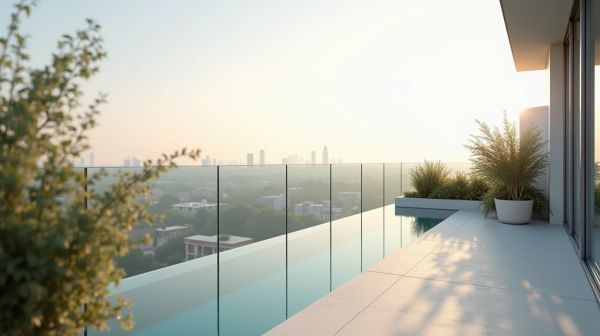 Transform your balcony with frameless glass solutions